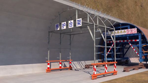 金山区隧道施工动画制作公司 - 隧道施工工艺和施工方法 - 隧道施工汇报动画视频 - bim 工程施工动画